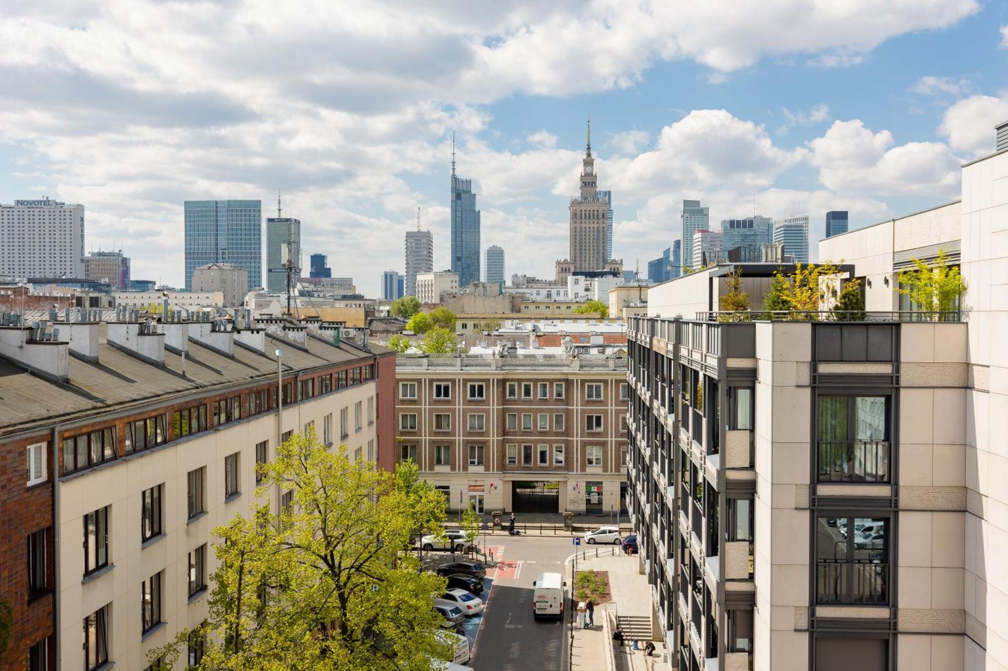 City Panorama Spacious Apartment By Renters Prestige Varsovia Exterior foto